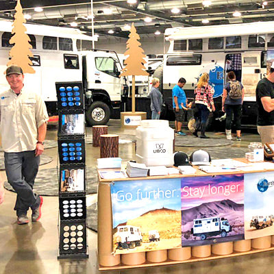 Boothster Proud To Work With Earthcruiser On Their Ecofriendly Tradeshow Booth