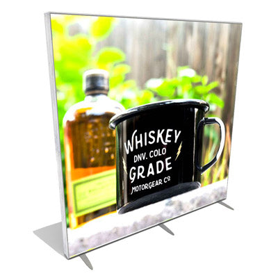 Celebrating Natural Aesthetic With Our New Reclaimed Wood Finish Tradeshow Lightbox Displays