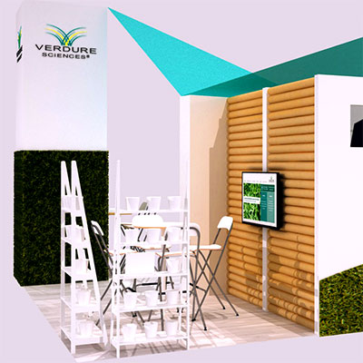 Sustainable Tradeshow Booth Design for a Visionary Natural Ingredients Company